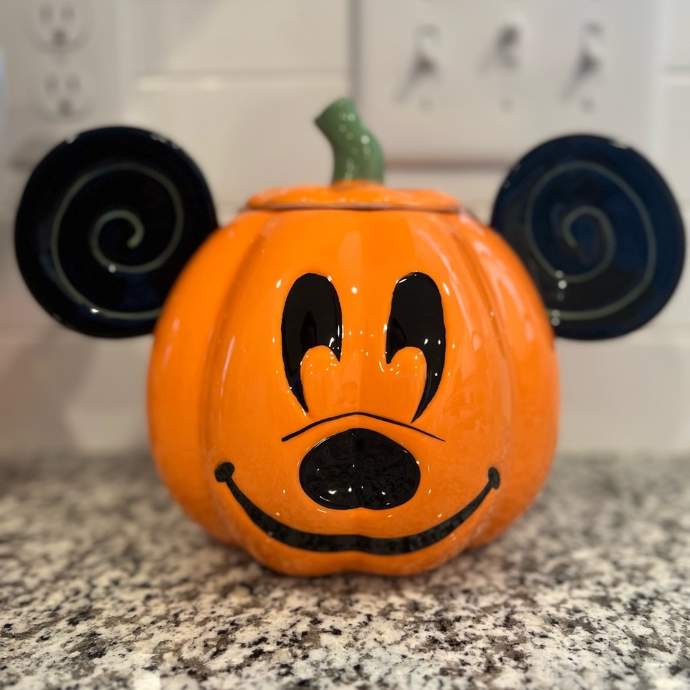 Mickey Mouse Halloween Cookie Jar